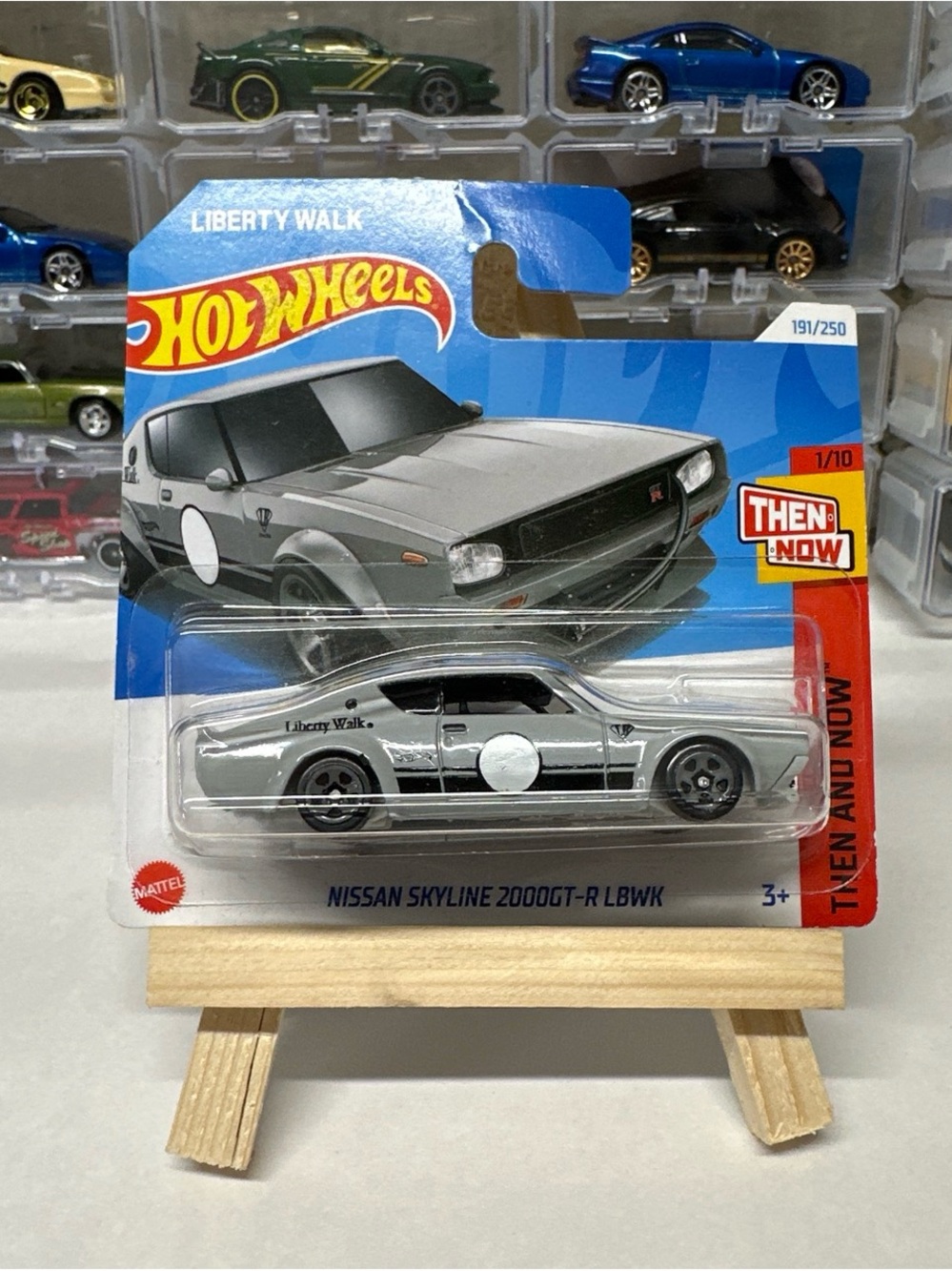 Hot Wheels Then and Now Nissan Skyline 2000GT-R LBWK RARE